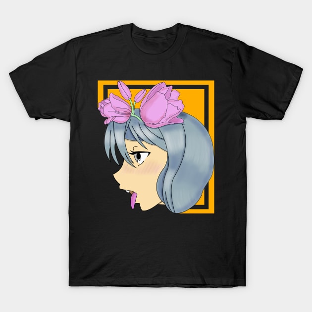 Anime girls Y T-Shirt by Gerigansu